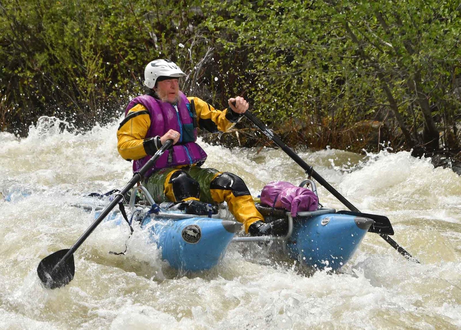 kitty cat fishing cat goes whitewater